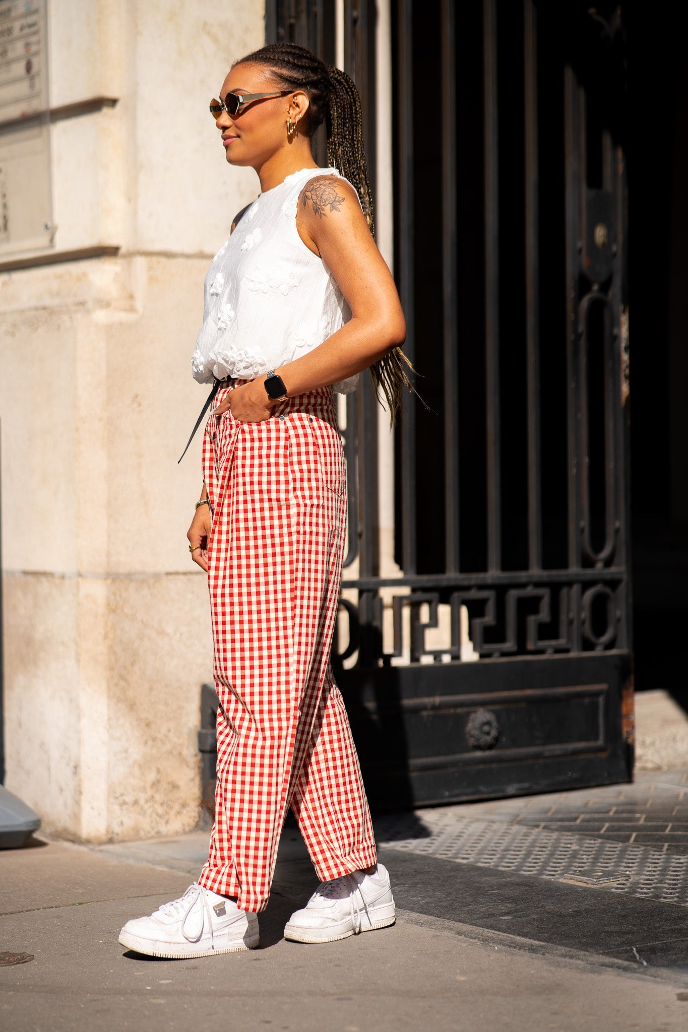 Pantalon Vichy