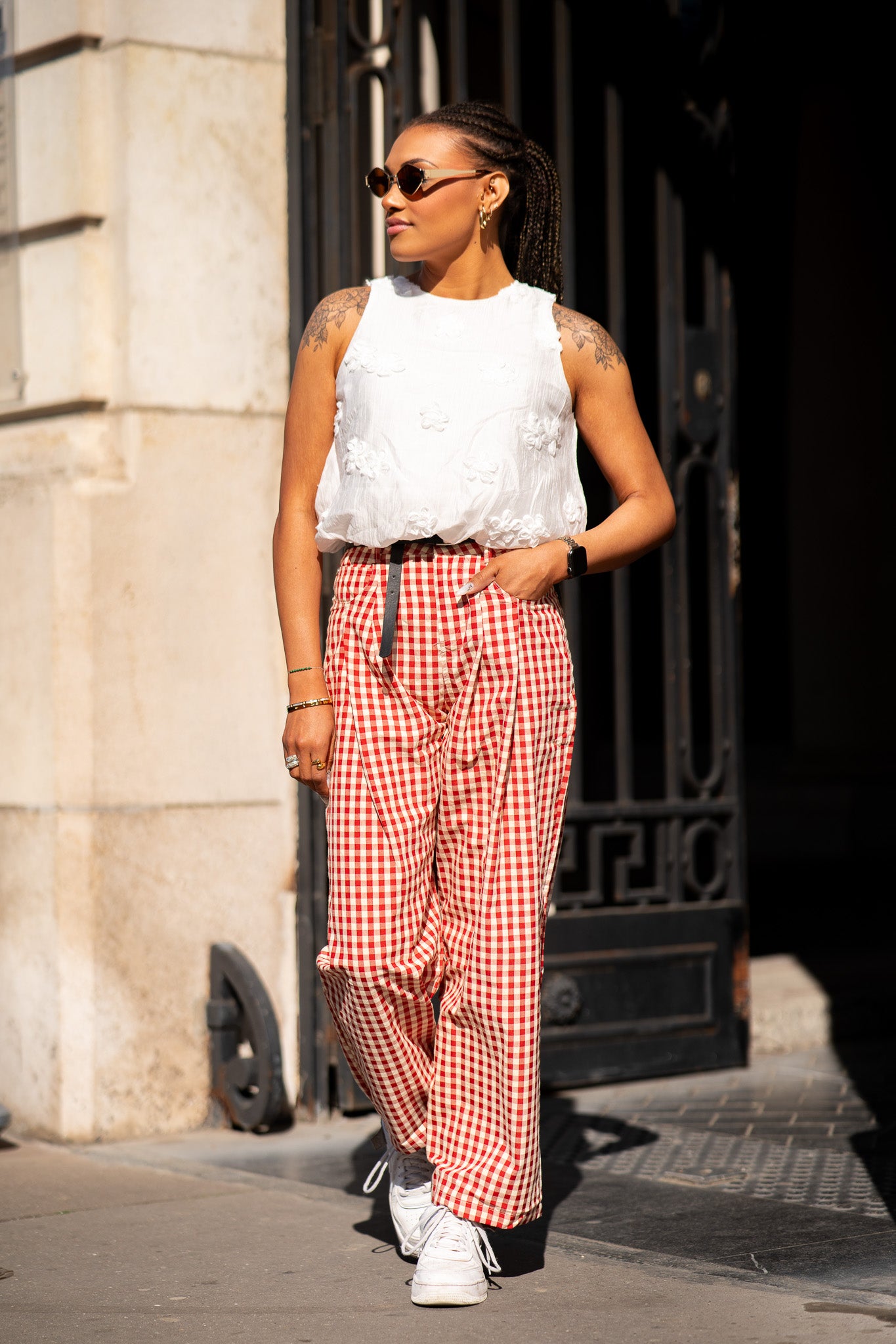 Pantalon Vichy