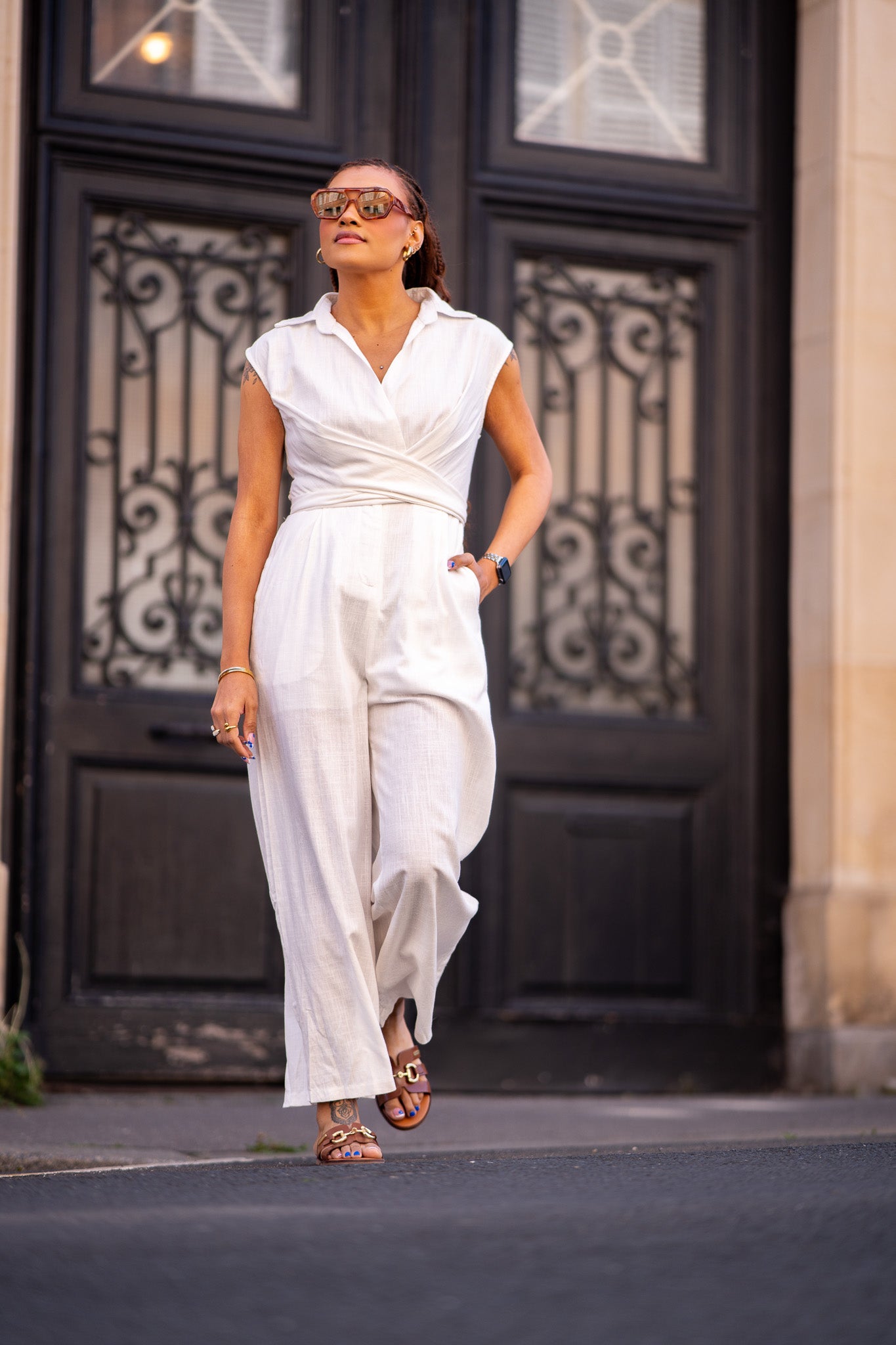 Combinaison blanche