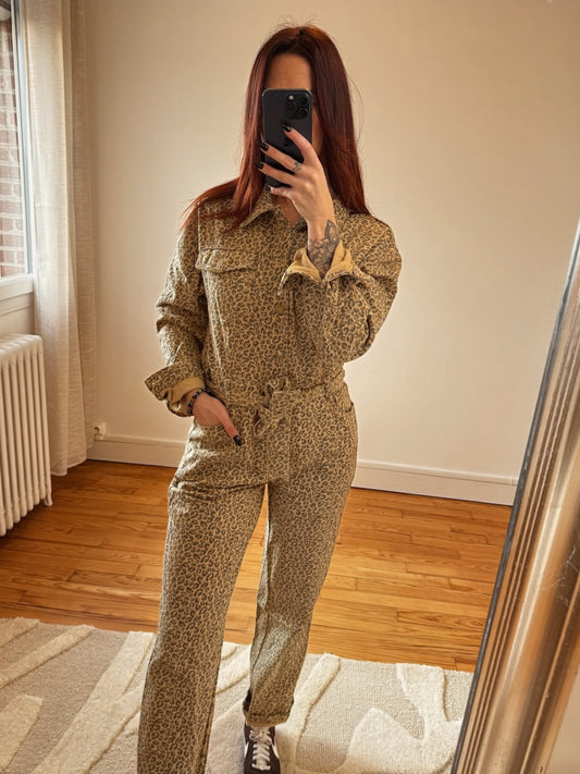Combinaison léopard