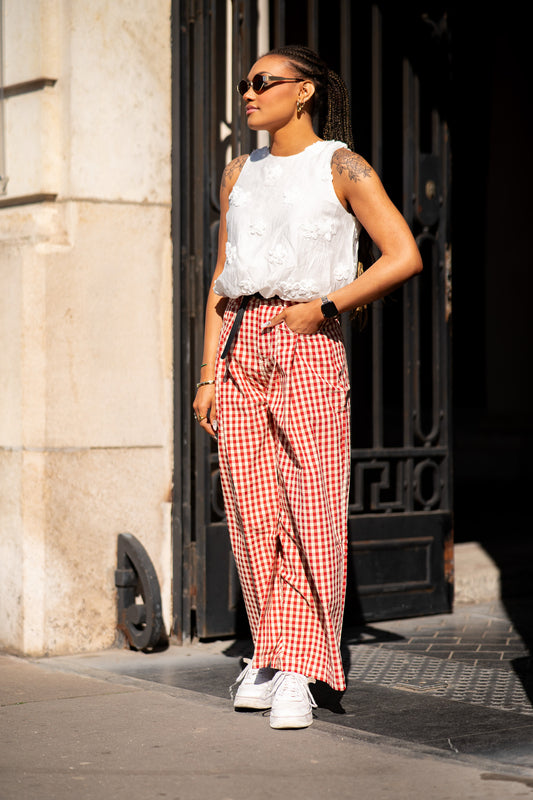 Pantalon Vichy